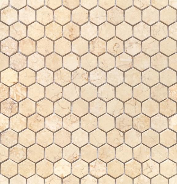 Botticino MAT hex 18x30x6