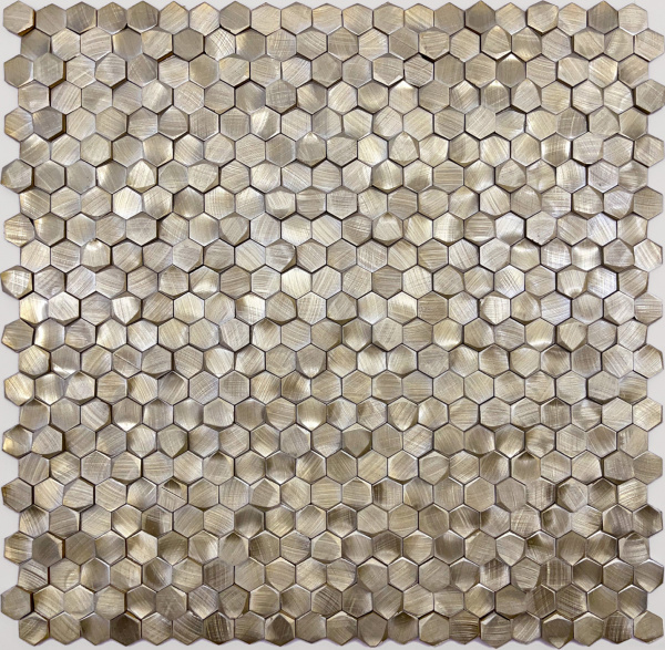 Aluminium 3D Hexagon Brass 8x14x6 (18 шт/кор)*