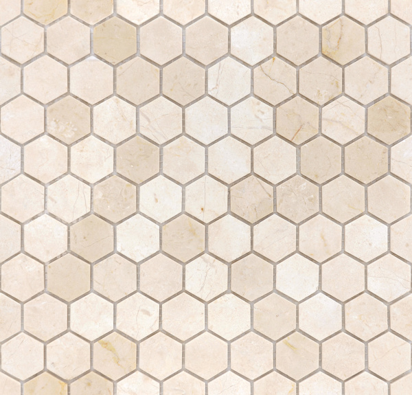Crema Marfil MAT hex 18x30x6