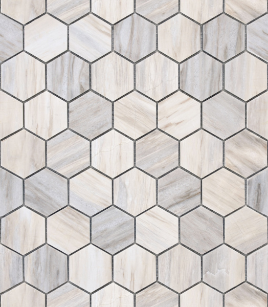 Nuvola Rosato POL hex 23x40x7 (14 шт)