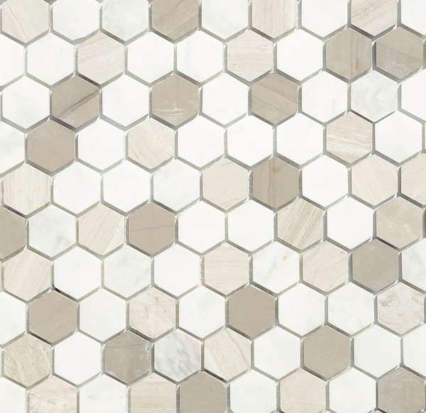 Pietra Mix 3 MAT hex 18x30x6 (ПУ)