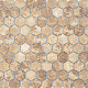 Emperador light MAT hex 18x30x6