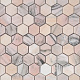 Rosa Salmone POL hex 23x40x7