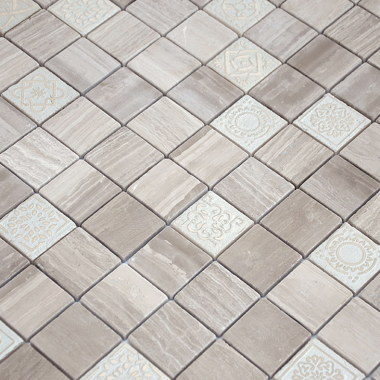 Art Travertino Silver MAT 48x48x8