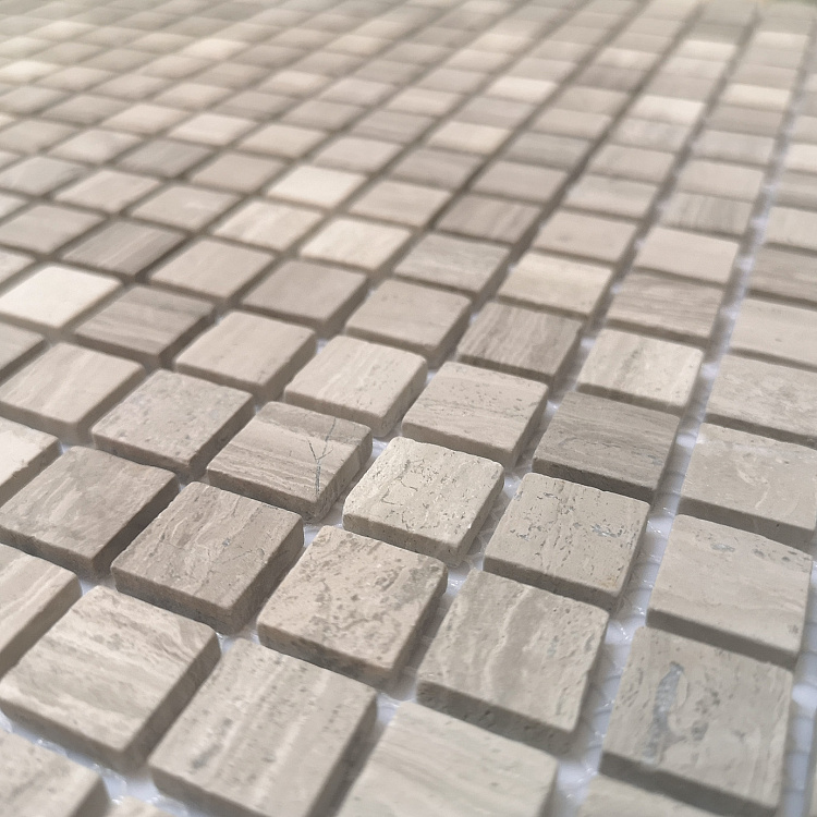 Travertino Silver MAT 15x15x4 (ПУ)