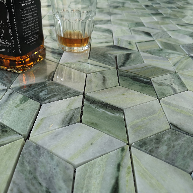 Onice Verde oliva POL diamond 96x55x7