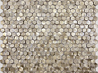 Aluminium 3D Hexagon Gold 8x14x6